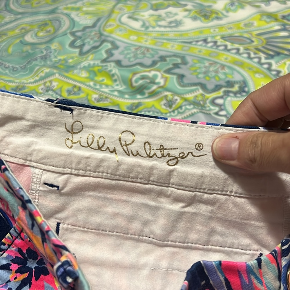 Lilly Pulitzer Jayne shorts size 16 - Picture 3 of 5